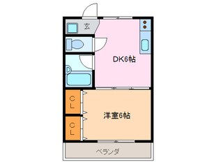 アクセスコートⅡの物件間取画像